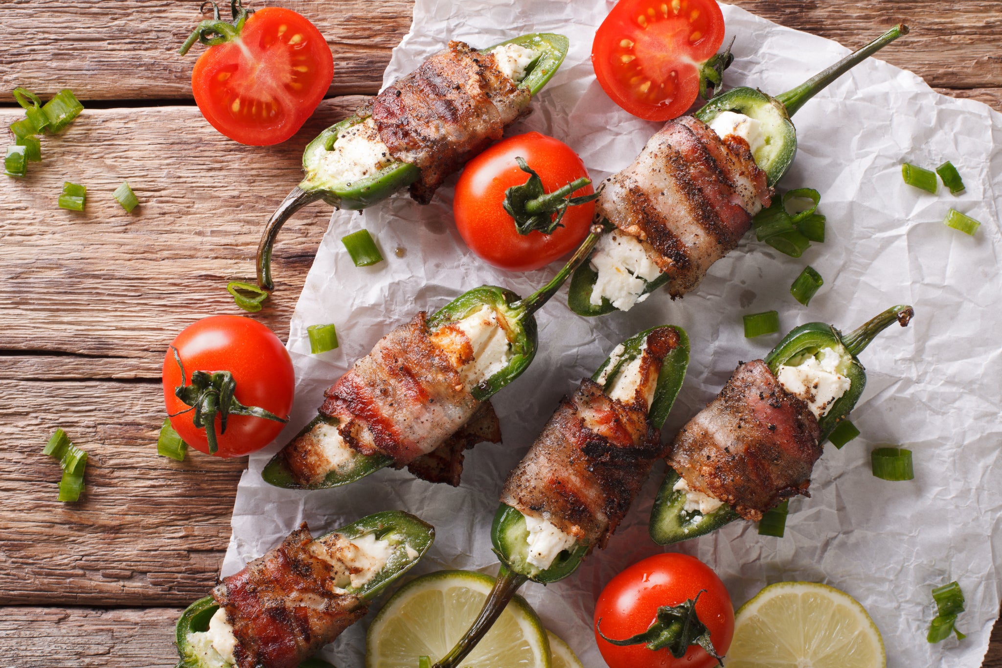 Smoked Bacon-Wrapped Jalapeño Poppers