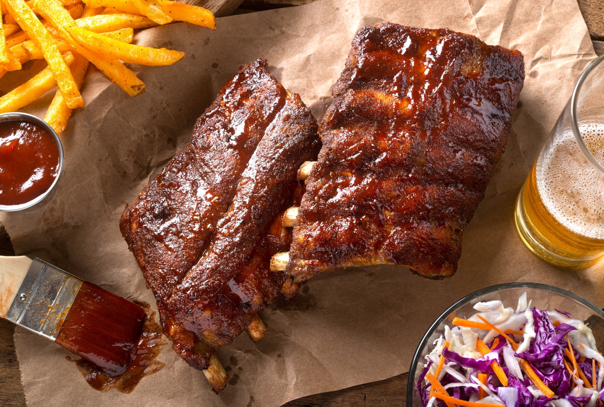 Simple Smoked Baby Back Ribs