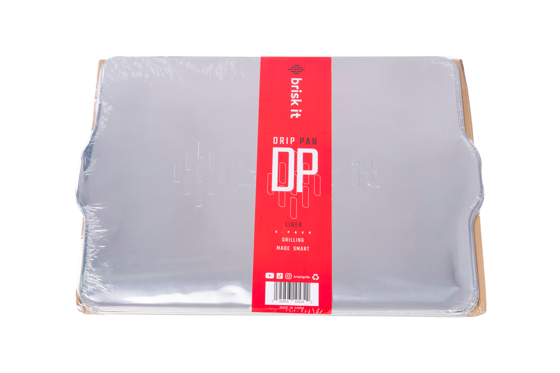 Brisk It Drip Pan Liner - Origin-940 (5-Pack)