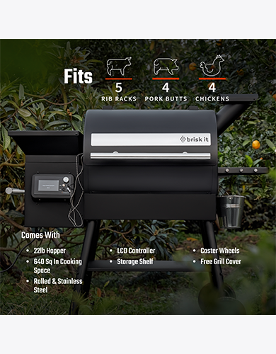Brisk It Argo-640 A.I. Powered and WiFi Grill - Sam's Club Exclusive
