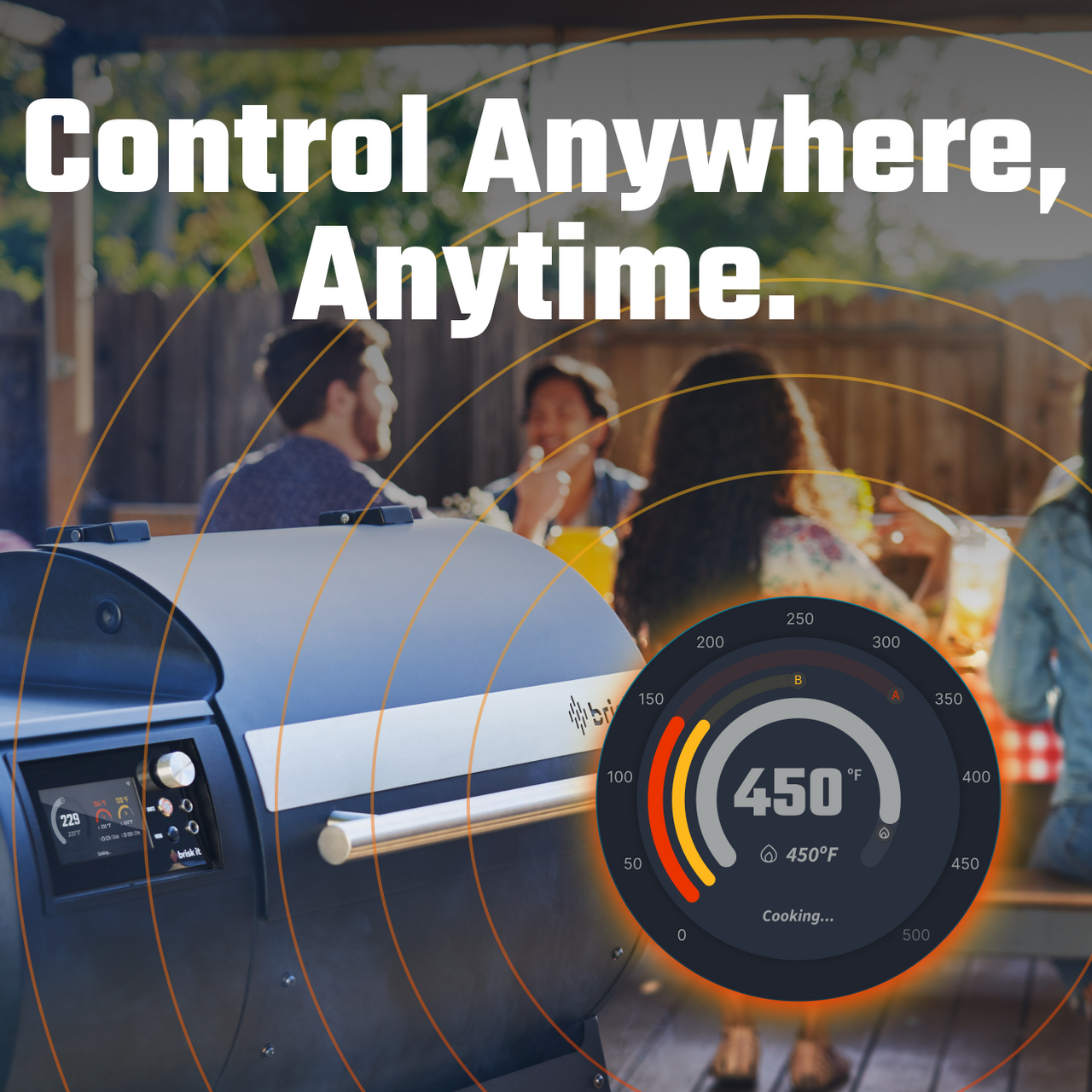 Brisk It Zelos-450 Smart, A.I. Powered and WiFi Grill