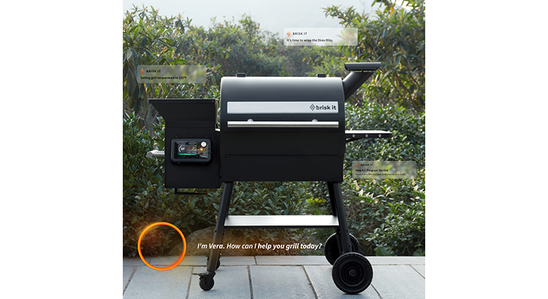 Brisk It Argo-640 A.I. Powered and WiFi Grill - Sam's Club Exclusive